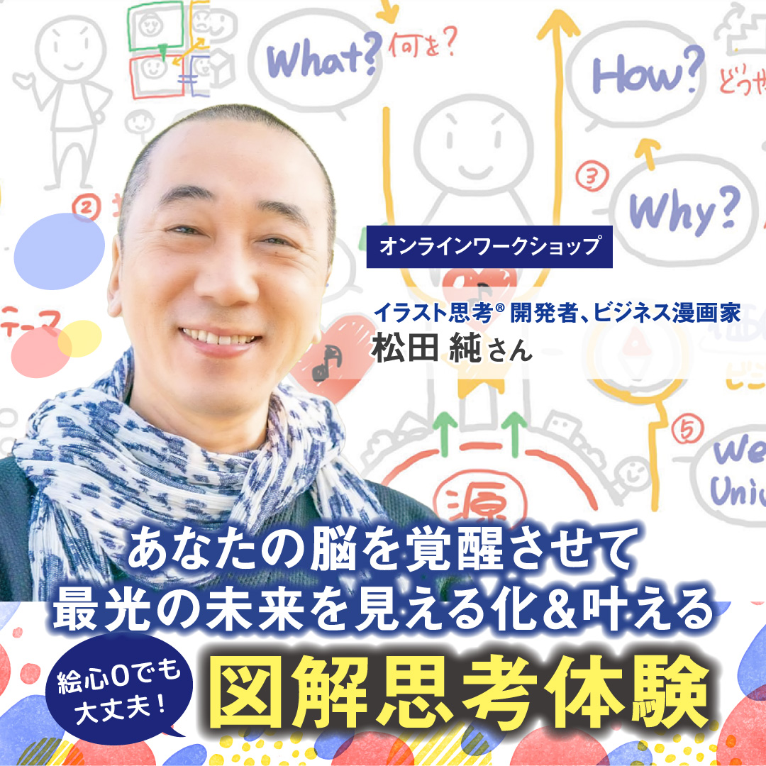 左右脳を統合して真我覚醒！最光の未来を見える化＆叶える、図解思考体験 2025年1月31日(金)